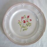 10 large pierre motton plates for gien circa 1930