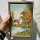 Tableau paysage, encadré