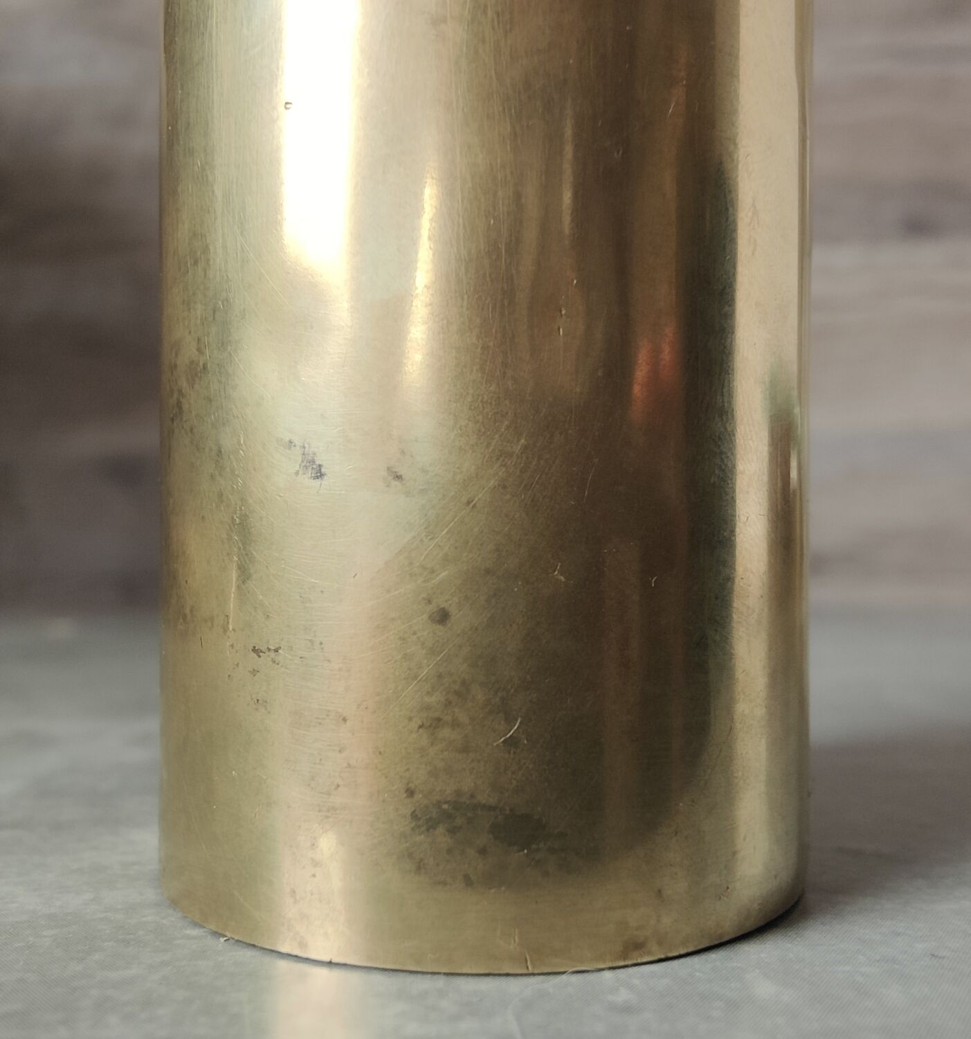 Brass candle holder