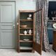 Vitrine parisienne Art Déco en chêne (rénovée)