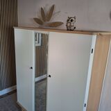 Armoire vintage années 60 relookée