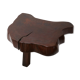 Solid tree trunk coffee table ca.1950