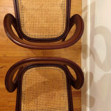 Pair of chairs Baumann model Gondole, 70s