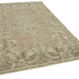 Handwoven unique anatolian beige rug 185 cm x 298 cm - 36743