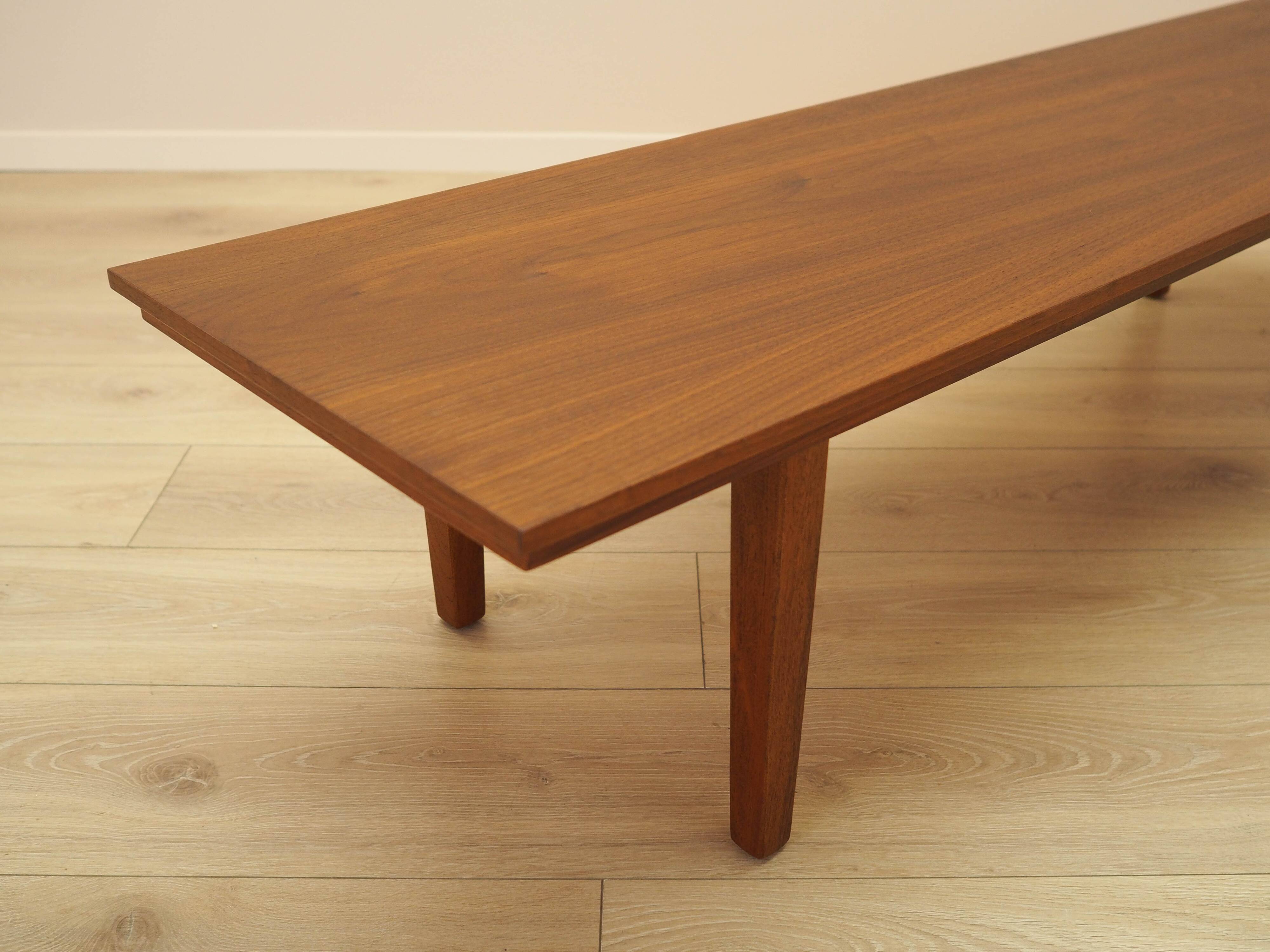 Teak lowboard, Danish design, 1970s, made in Denmark