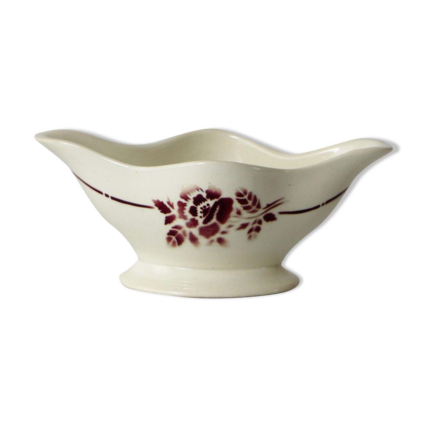 Gravy boat Terre de fer St Amand