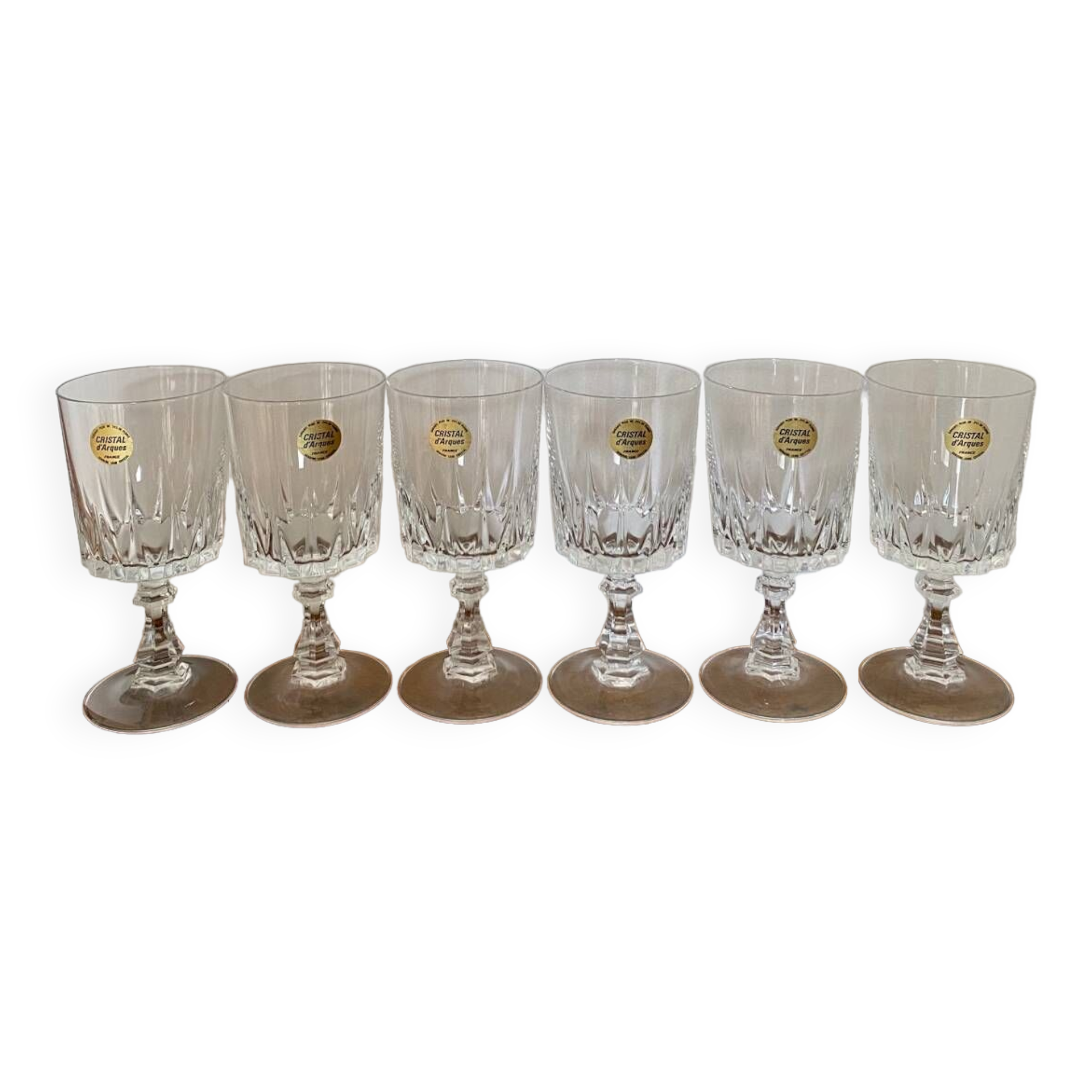 Vintage crystal stemware