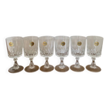 Vintage crystal stemware