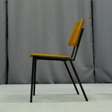 Lot of 4 oak chairs, 1974