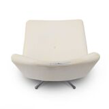 Stools with fibreglass seat by Vaghi, 1960s, set of 4