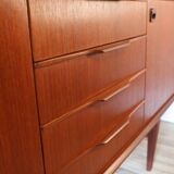 Scandinavian row in solid teak 1960