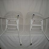 Pair of Eames Wire DKX chairs from the 50s - 60s