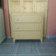 Vintage chest of drawers in Moka colour
