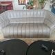 2 Moel leather sofas designed by Inga Sempé, at Ligne Roset