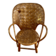 Fauteuil enfant rotin