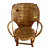 Fauteuil enfant rotin