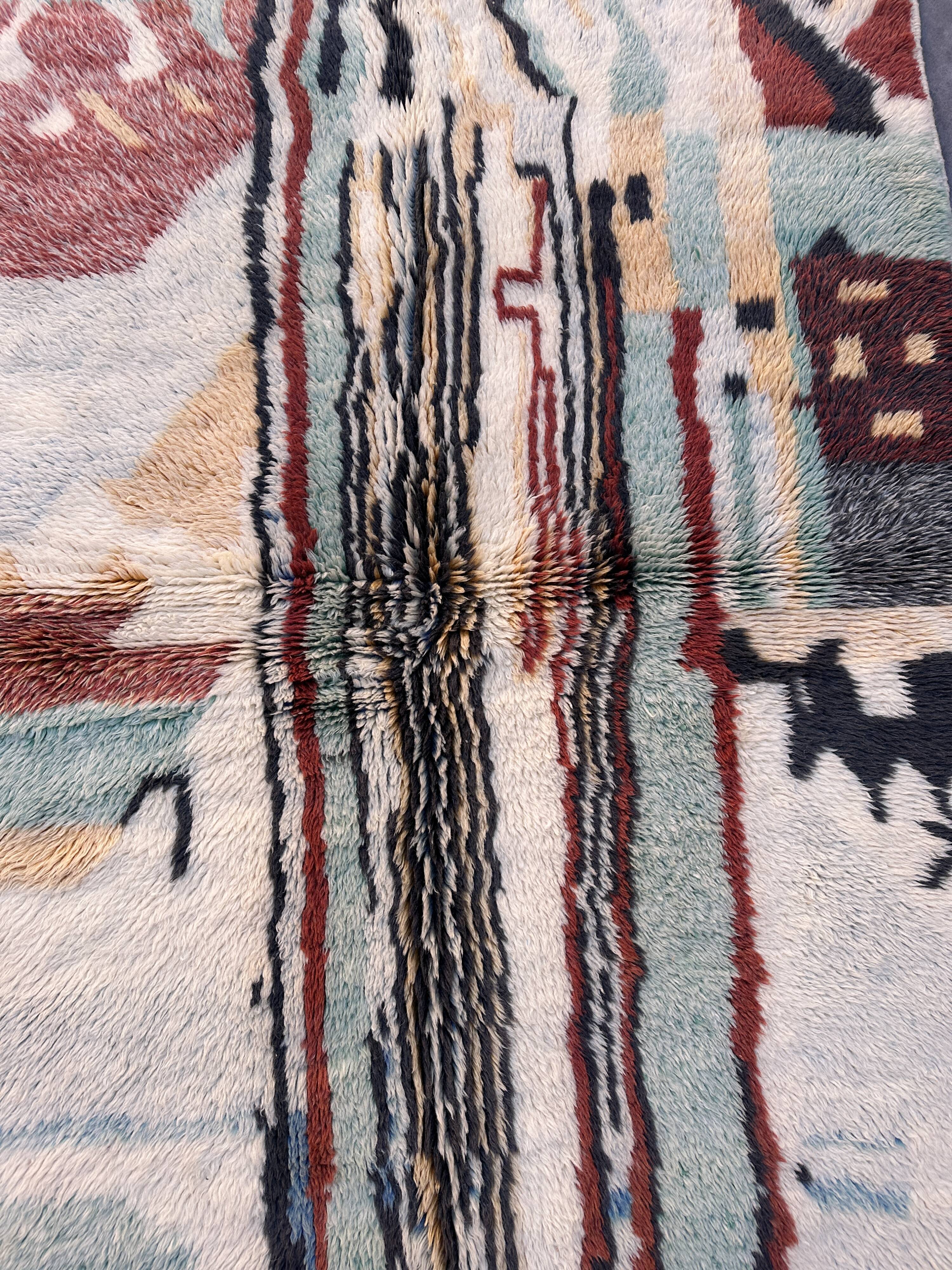 Colorful Beni M'Rirt Moroccan rug - 171 x 119 cm