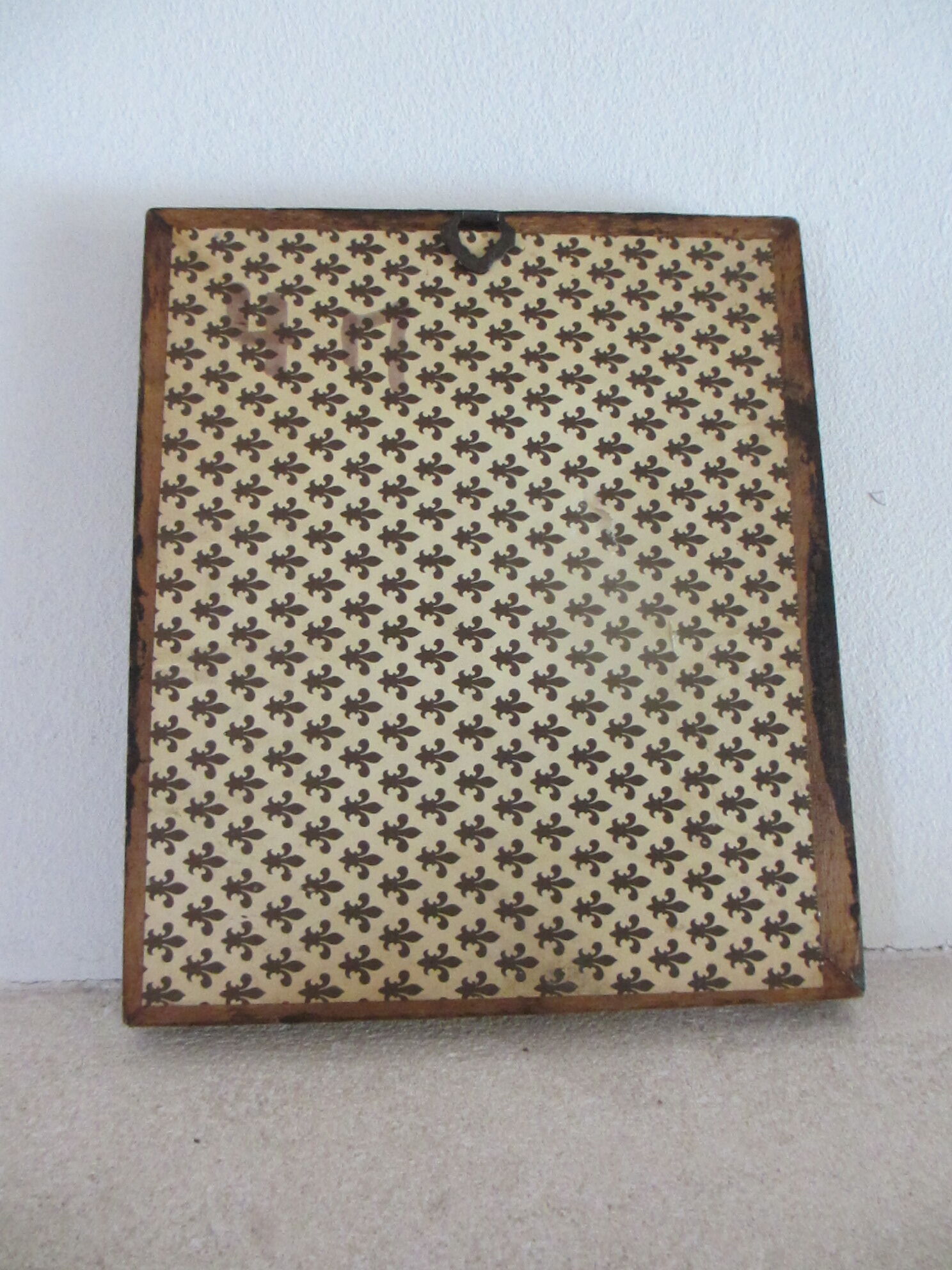 Framed botanical poster