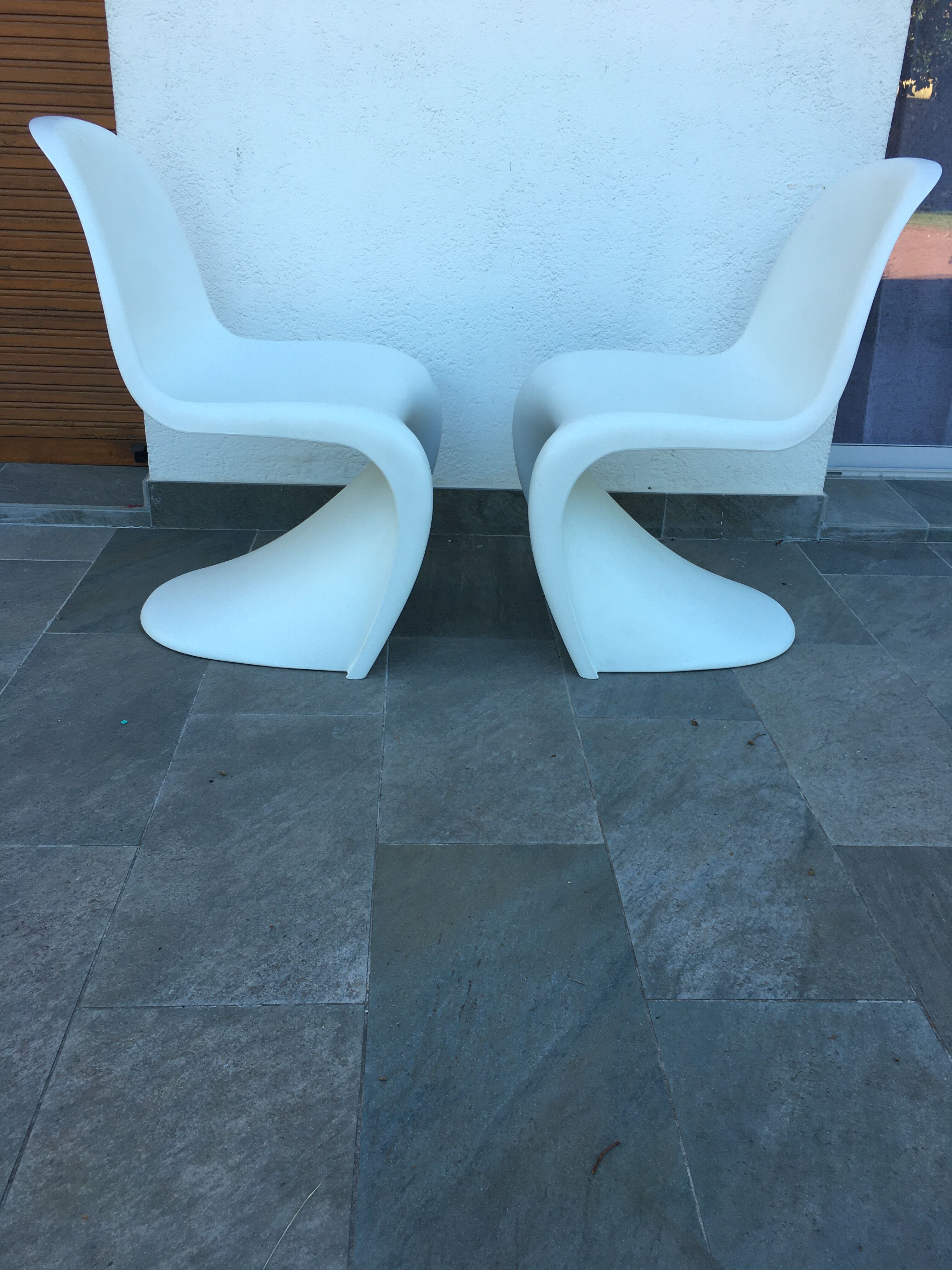 2 chairs Verner Panton S Chair pantan Chair