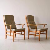 Pair of Scandinavian armchairs