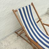 Vintage transat with foot rest