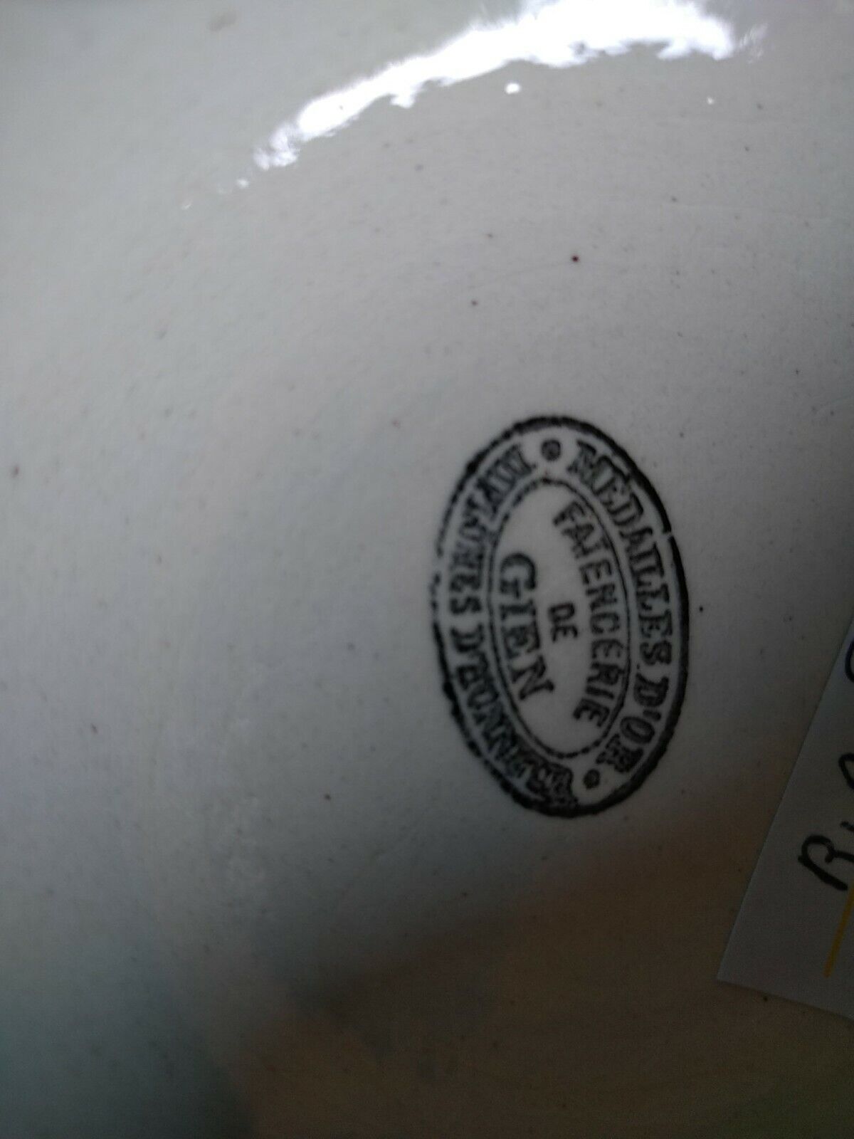 Tisanière in Gien earthenware