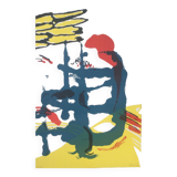 François ARNAL 1924-2012. Sun on the Cold, 1985. Lithograph.