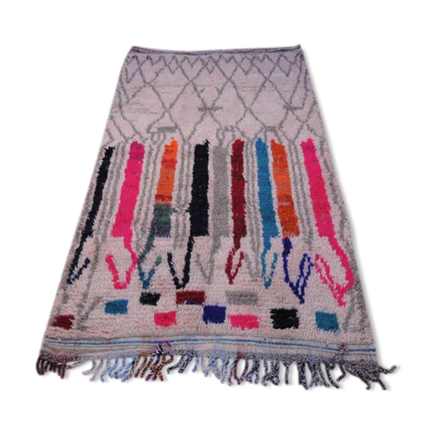 Vintage Moroccan rug 200 x 119