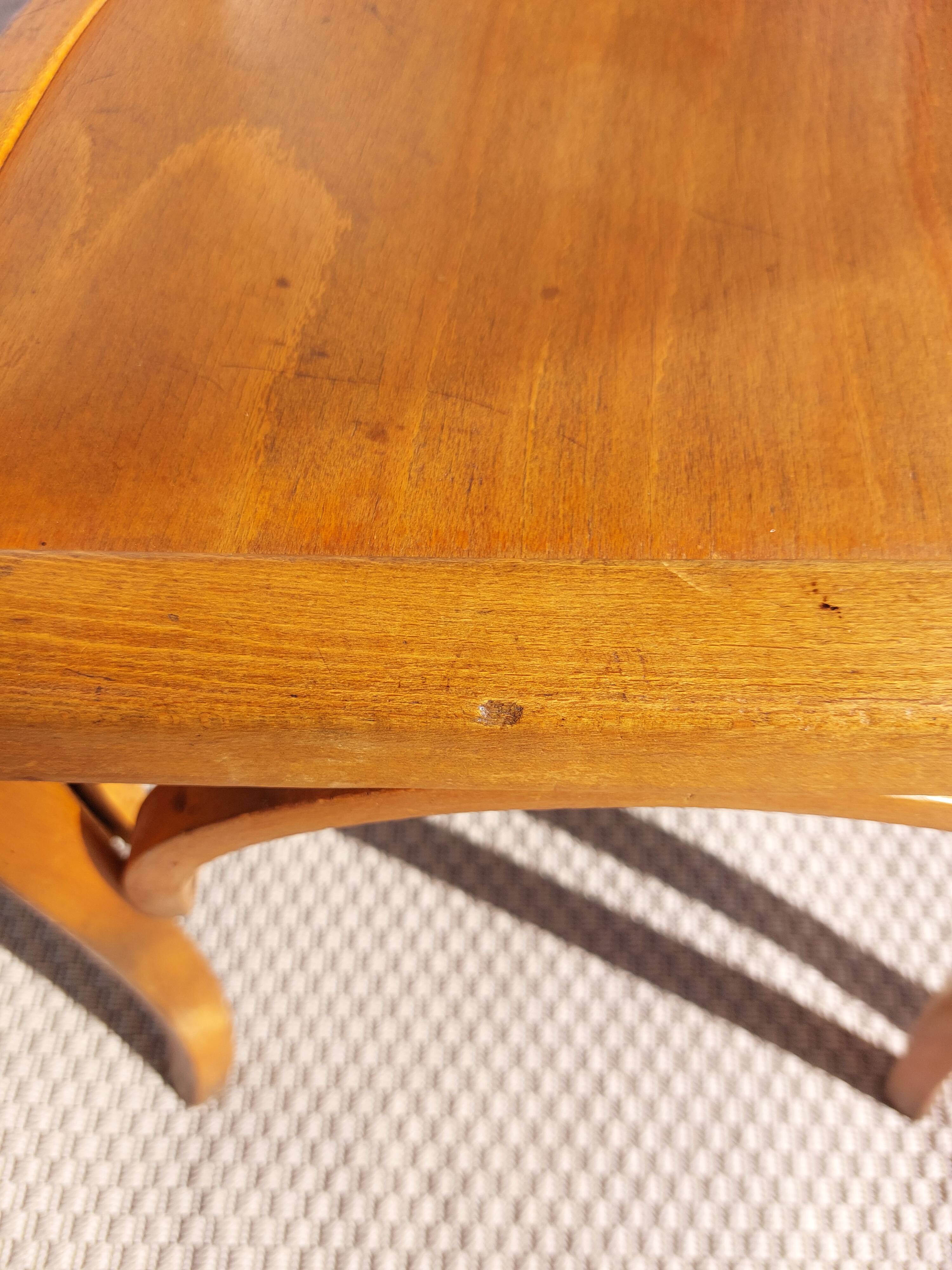 3 Luterma bistro chairs, medium oak finish