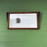 Rectangular art deco mirror
