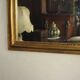 Gold wall mirror from the early 20th century.