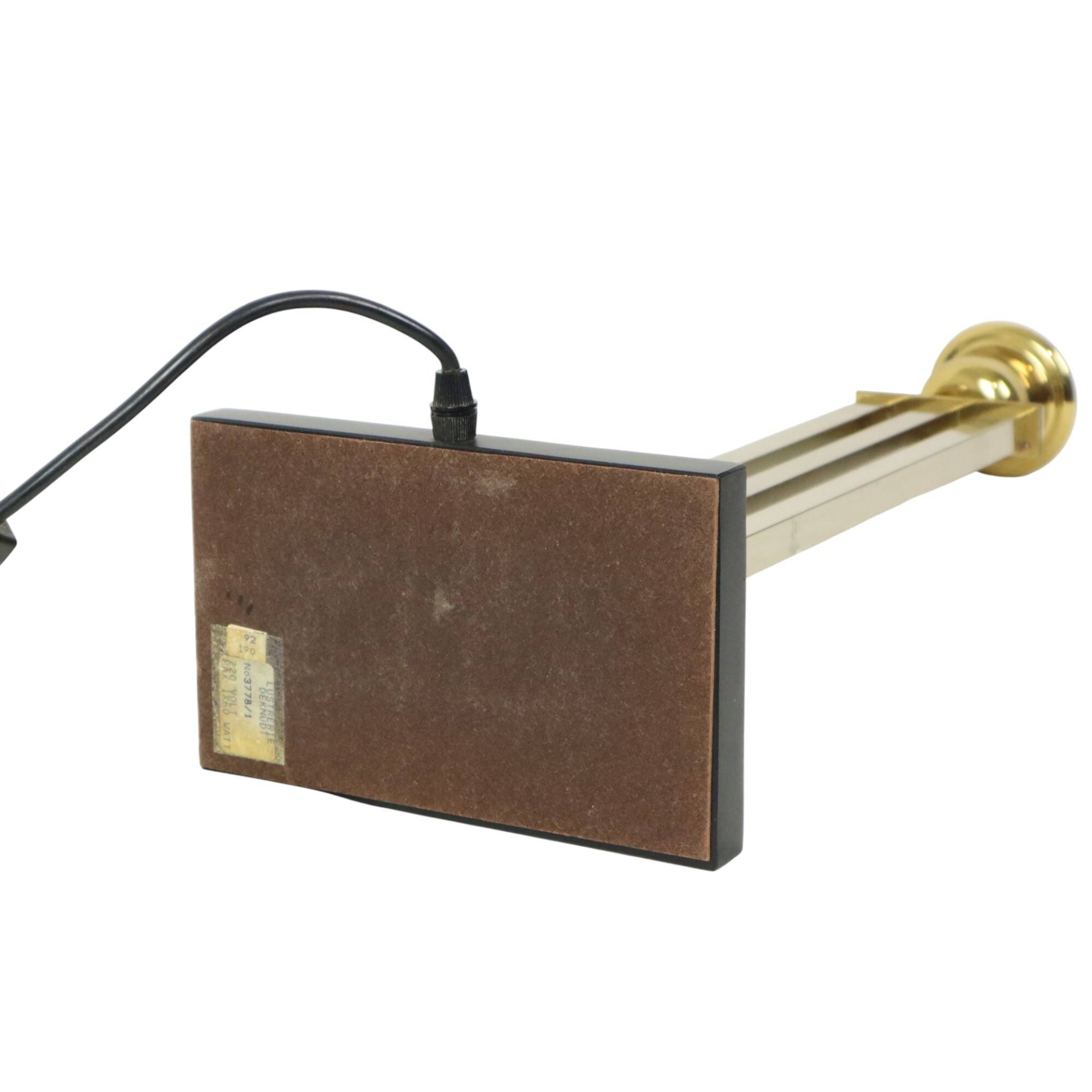 Lampe de table Lusterie Deknudt au design vintage Willy Rizzo