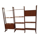 Vintage Modular Teak Bookcase, 1960s