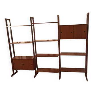 Vintage Modular Teak Bookcase, 1960s