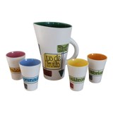 Vintage fruit juice set - Elchinger