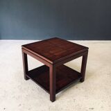 Postmodern Bamboo Side Table by Axel Vervoordt, Belgium, 1980s