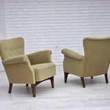 1960s, Danish armchair by Fritz Hansen, series 8000/8020, original.