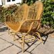Salon de jardin en rotin et bambou attribué à Franco Albini, Italie 1960