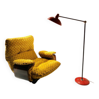 Vintage Marsala armchair Ligne Roset 1970