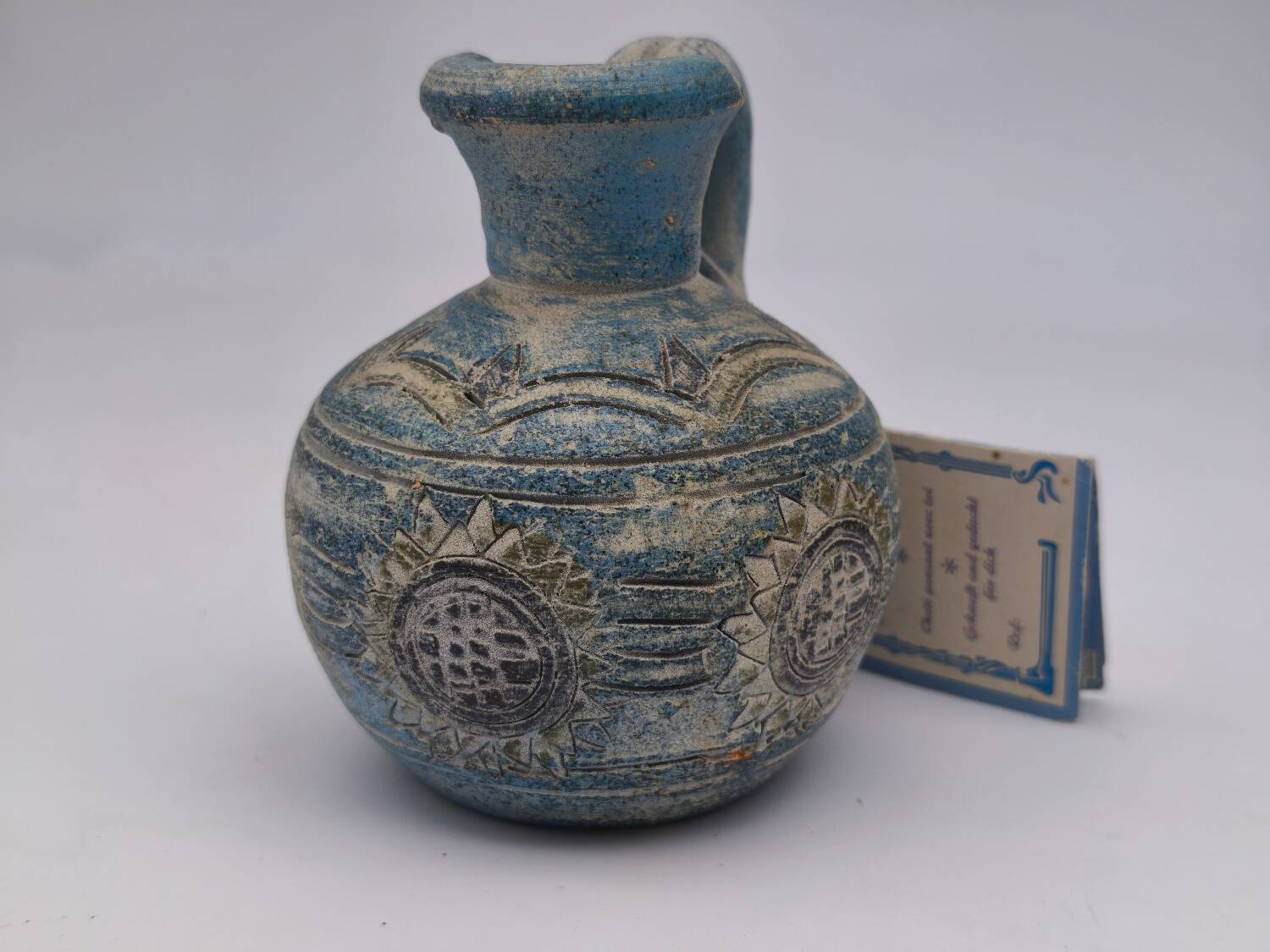 Decorative ceramic pitcher – Canary Islands