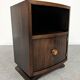 Pair of Art Deco rosewood bedside tables circa 1930