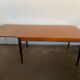 Table extensible scandinave en teck vintage an60