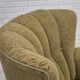 1960s, Danish vintage relax armchair, furniture cotton/wool, beech wood.