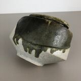 Ceramic Studio Pottery Object Vase by Bruno and Ingeborg Asshoff, Germany, 1960s