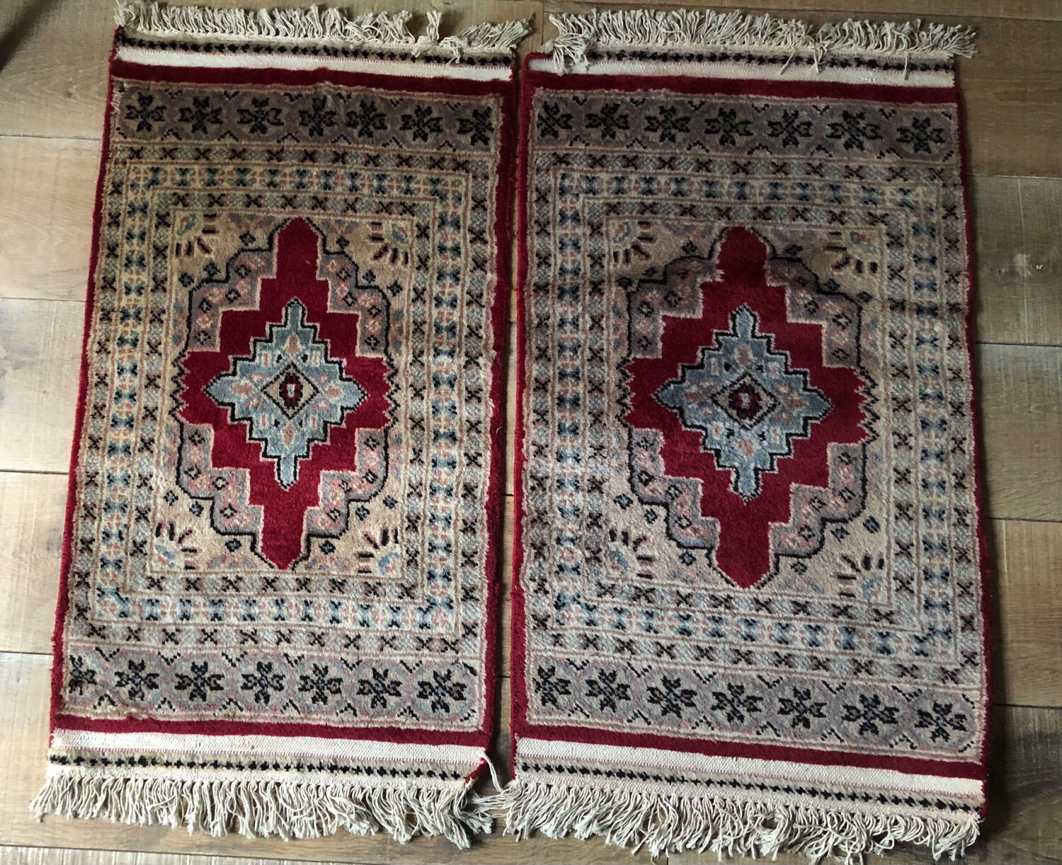 Handmade wool carpet from Pakistan