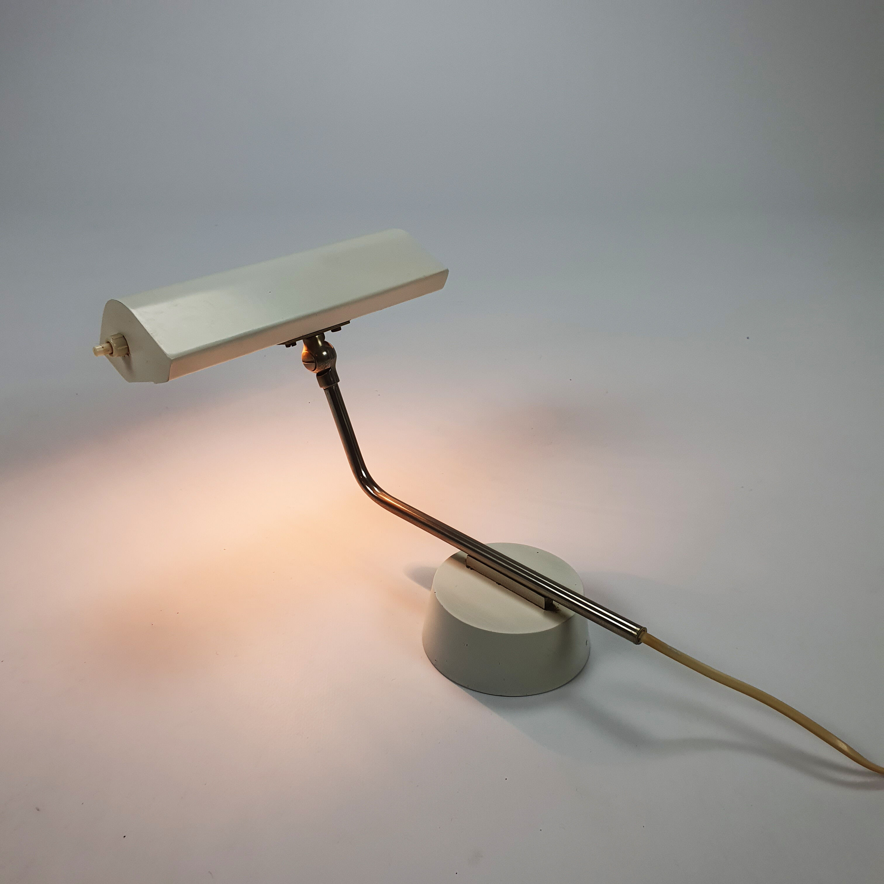 Mid Century Piano Lamp by J.J.M Hoogervorst For Anvia, Netherlands, 1950s