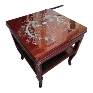 Table basse laque et