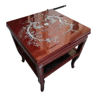 Lacquer and mother-of-pearl coffee table