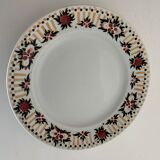 Lot de 2 plats ronds et un saladier Orchies Nord, modèle Henriette
