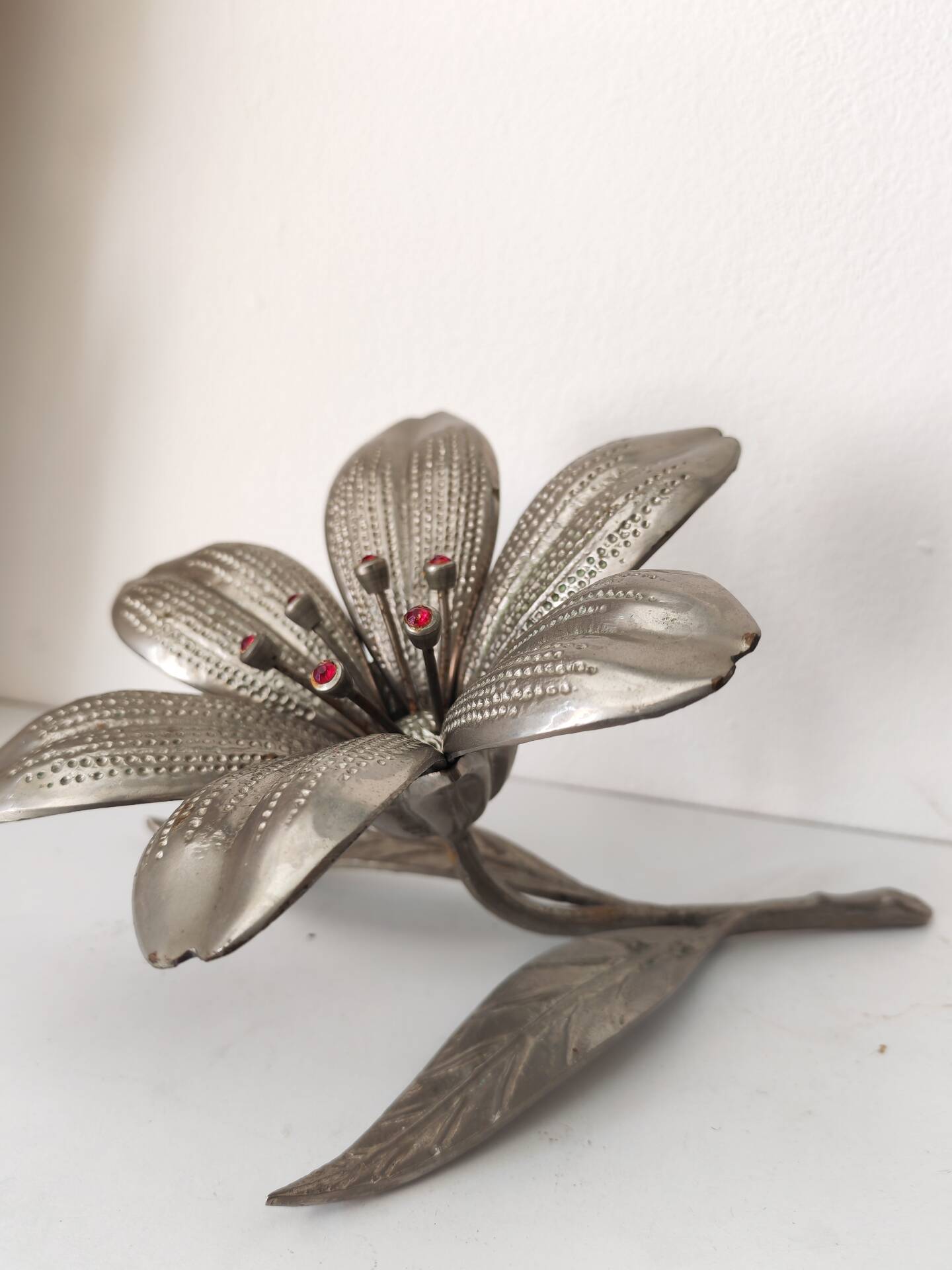 Cendrier Fleur de Lotus en laiton